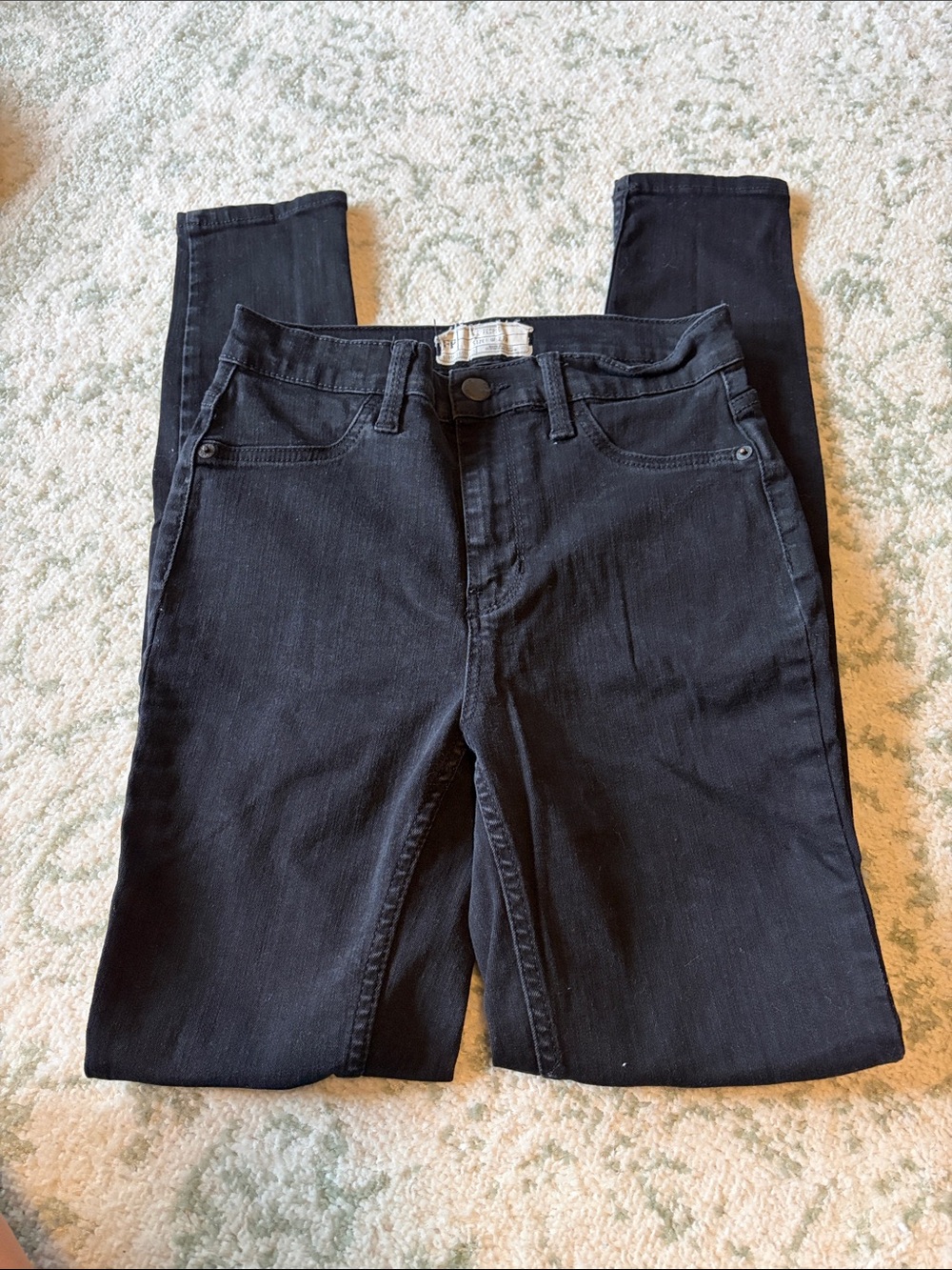 Free People Black Skinny Jeans